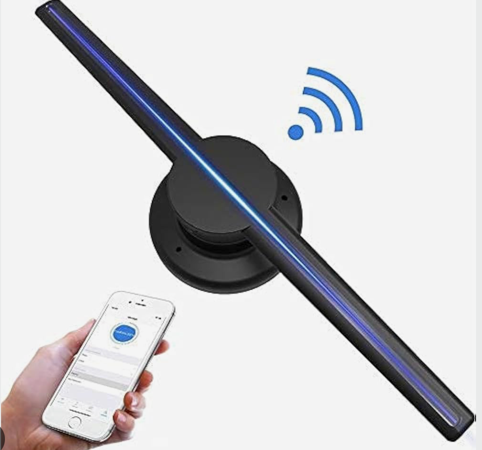 3D Hologram Fan 224 LED Light Beads